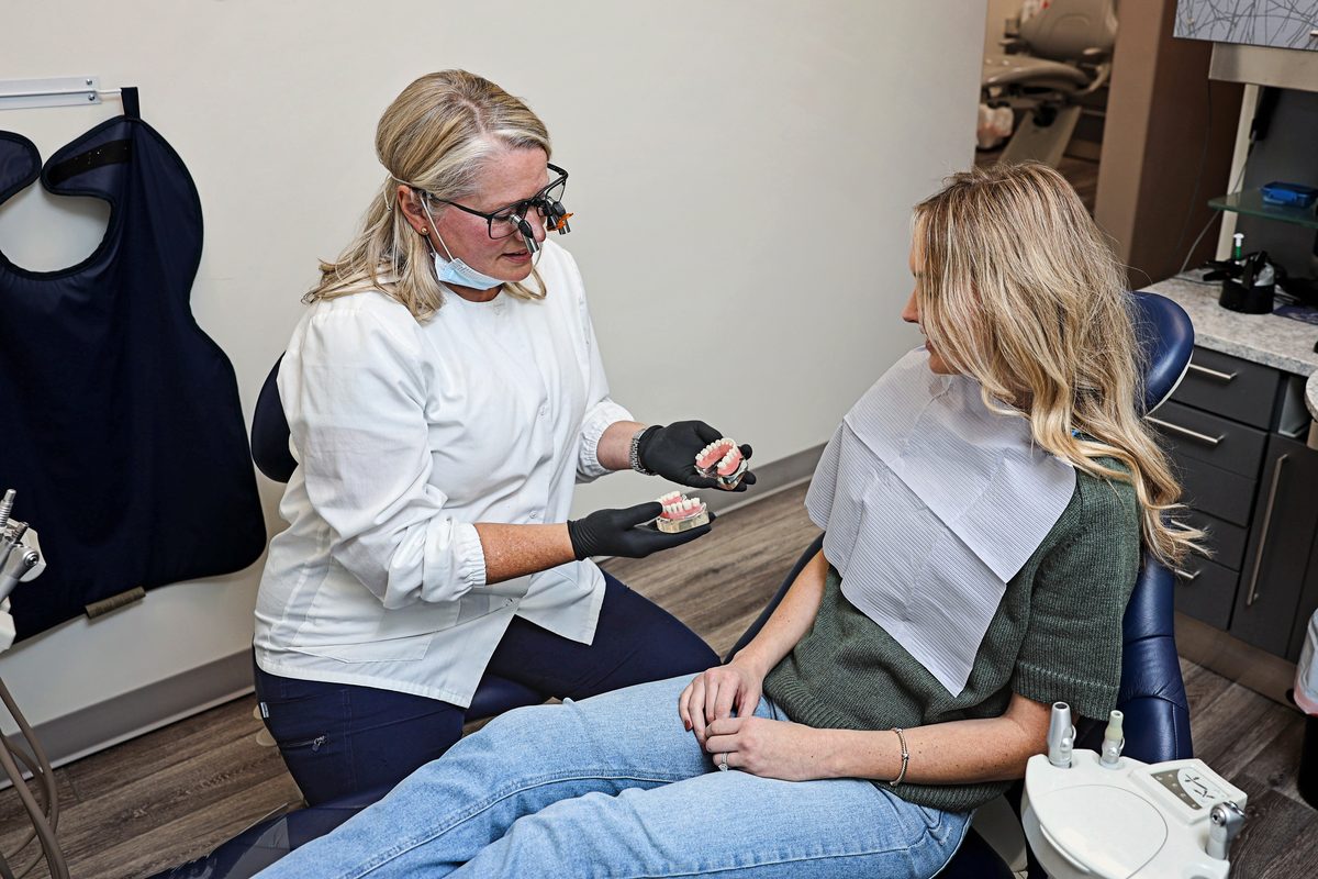 Full-mouth rehabilitation